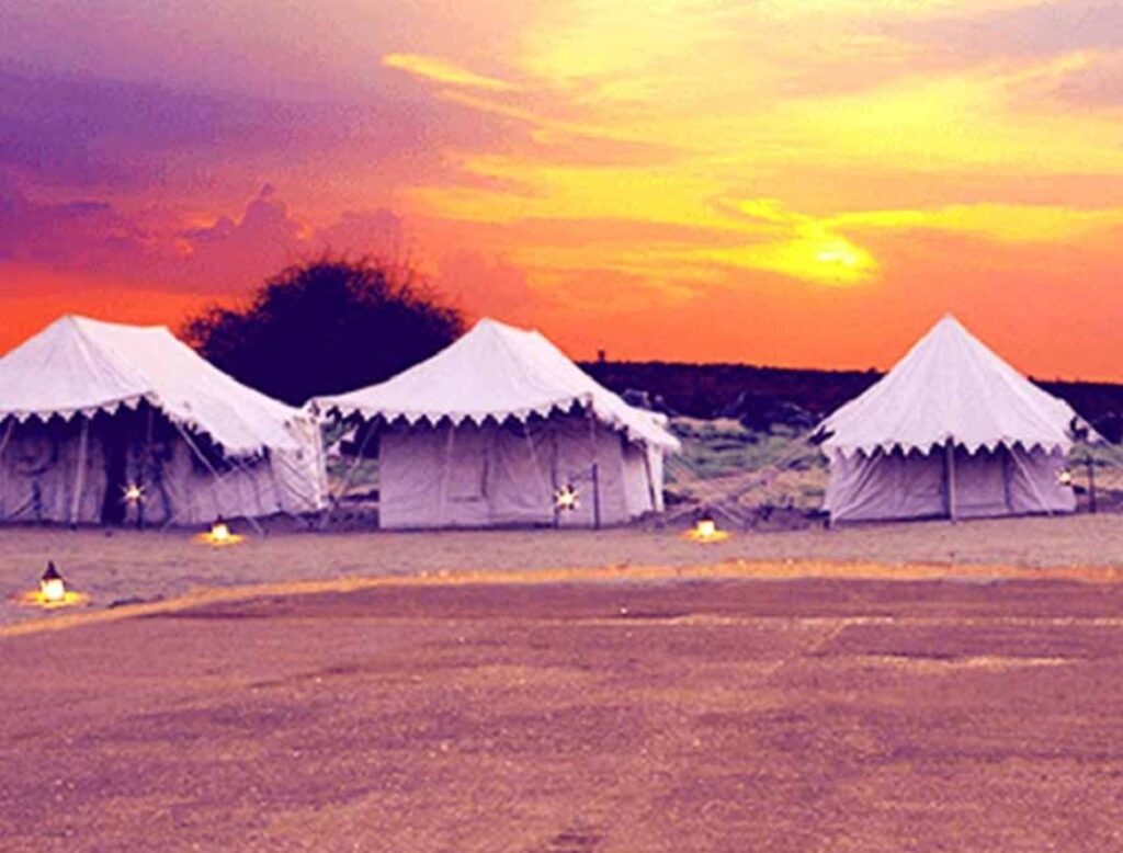 Camping under the stars Jaisalmer